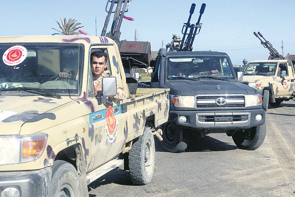 Los ataques ayer se concentraron alrededor de Trípoli, la capital.