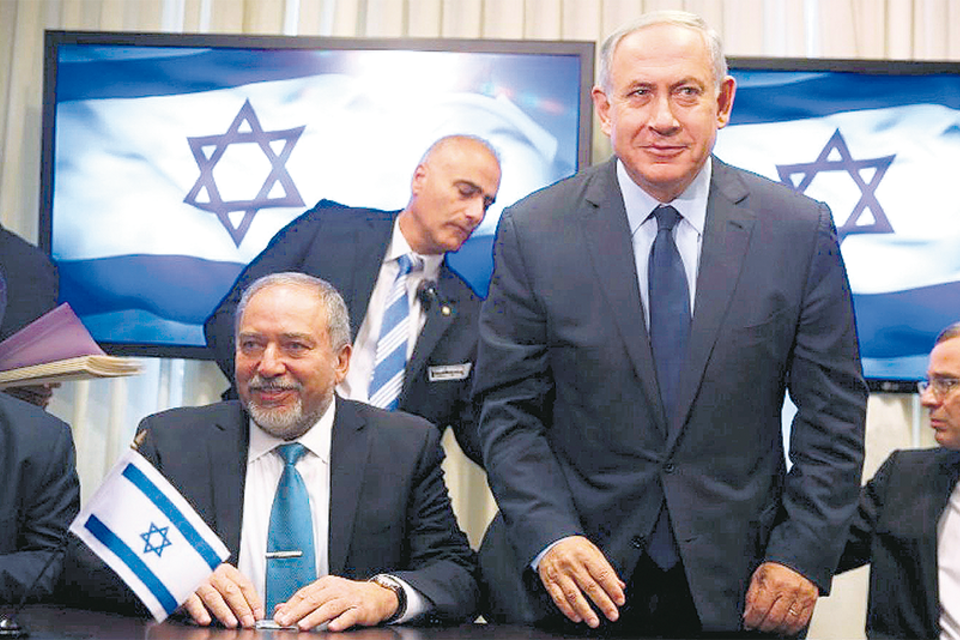 Avigdor Lieberman es jefe del partido nacionalista y laico Israel Beiteinou.