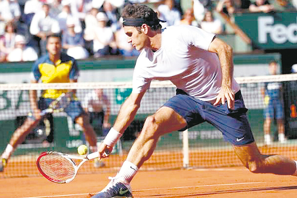 Federer prevé volver al polvo de ladrillo en el Masters 1000 de Madrid. Luego jugará Roland Garros. (Fuente: AFP)