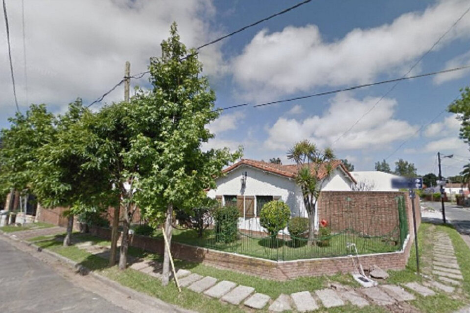 La vivienda de la calle El Jume al 2900 que fue asaltada por Gustavo Quispe.