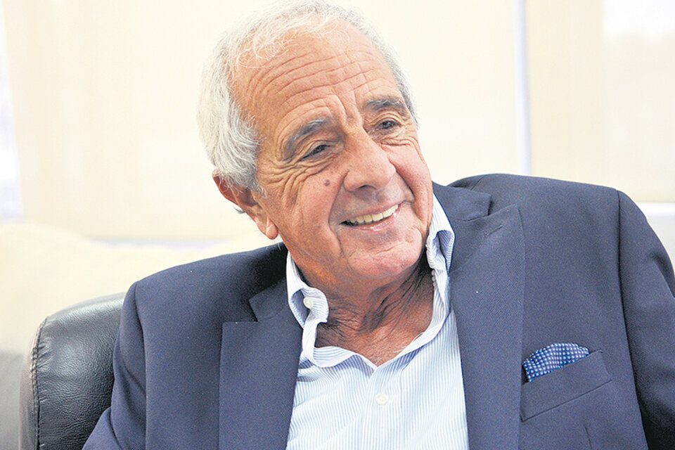 Rodolfo D’Onofrio, uno de los presidentes más ganadores de la historia de River. (Fuente: Sandra Cartasso)