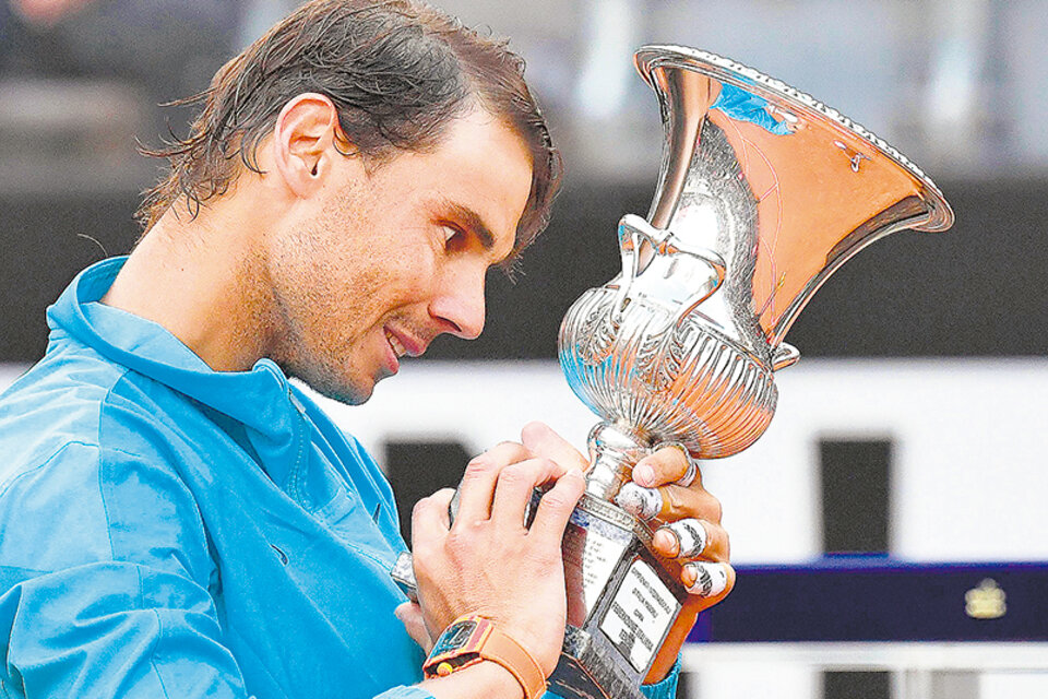 Nadal ganó sus dos sets 6-0, 6-1 ante Djokovic. (Fuente: EFE)