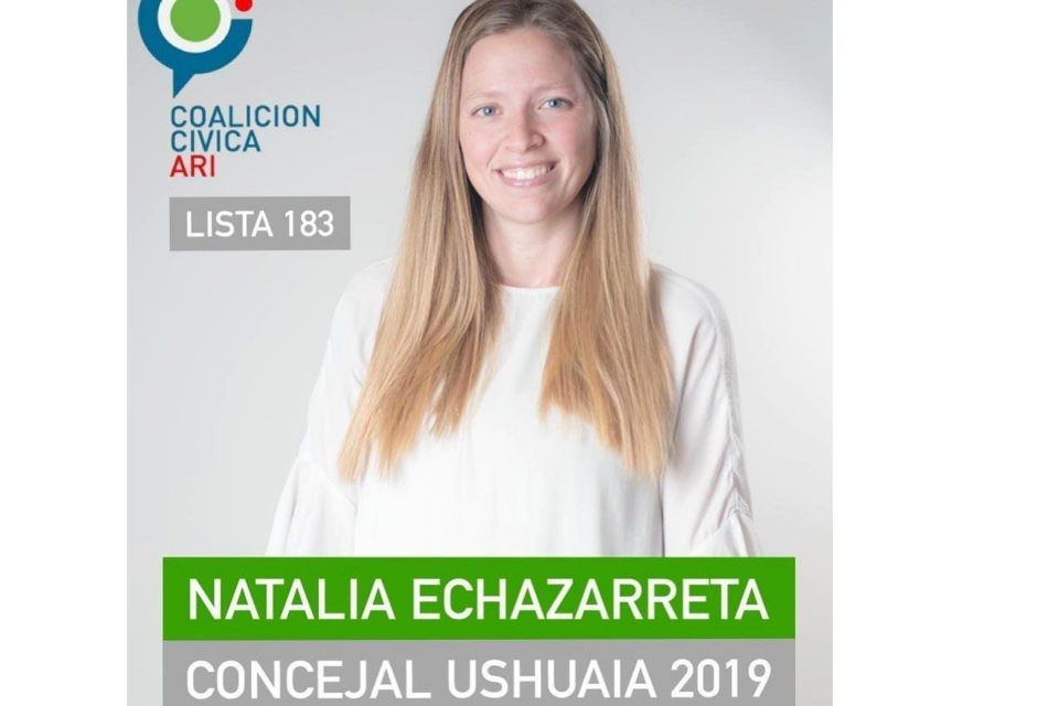 Natalia Echazarreta se presenta como candidata de la CC.