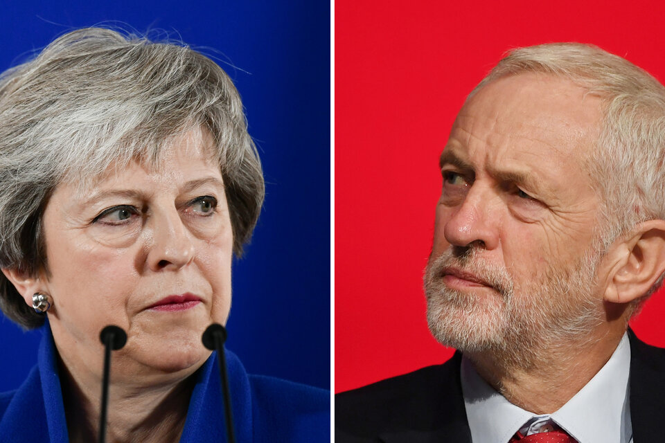 May y Corbyn no pudieron zanjar sus diferencias y cerraron el diálogo por el Brexit.