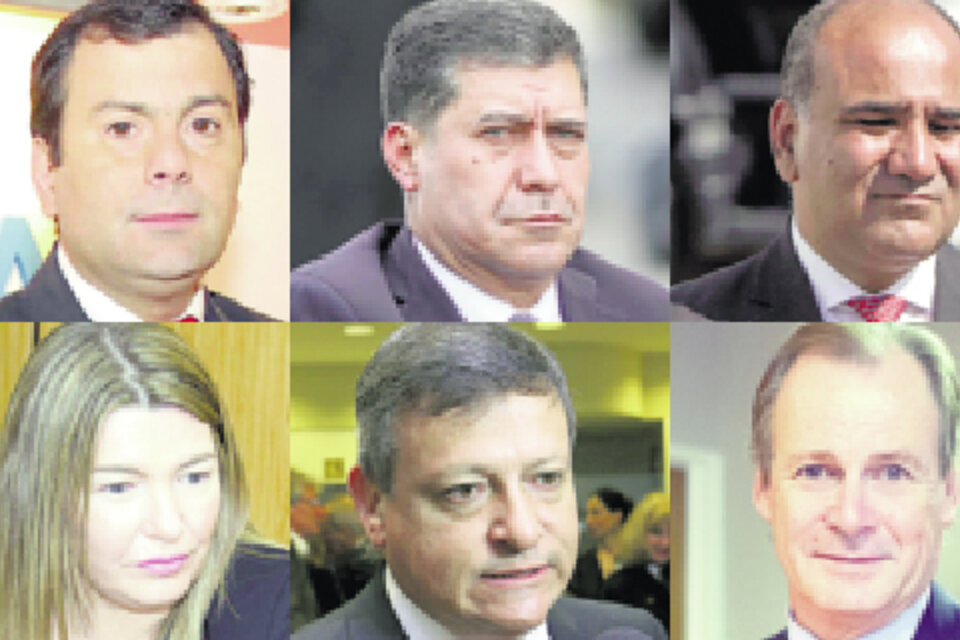 Los gobernadores Gerado Zamora, Sergio Casas, Juan Manzur, Rosana Bertone, Domingo Peppo y Gustavo Bordet.