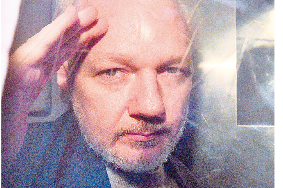 Julian Assange fue condenado hace dos semanas por un tribunal británico a 50 semanas de cárcel. (Fuente: AFP)