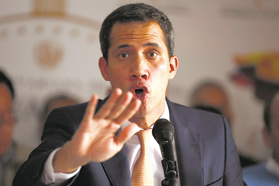 Juan Guaidó busca apoyos para una cooperación militar de EE.UU. (Fuente: AFP)
