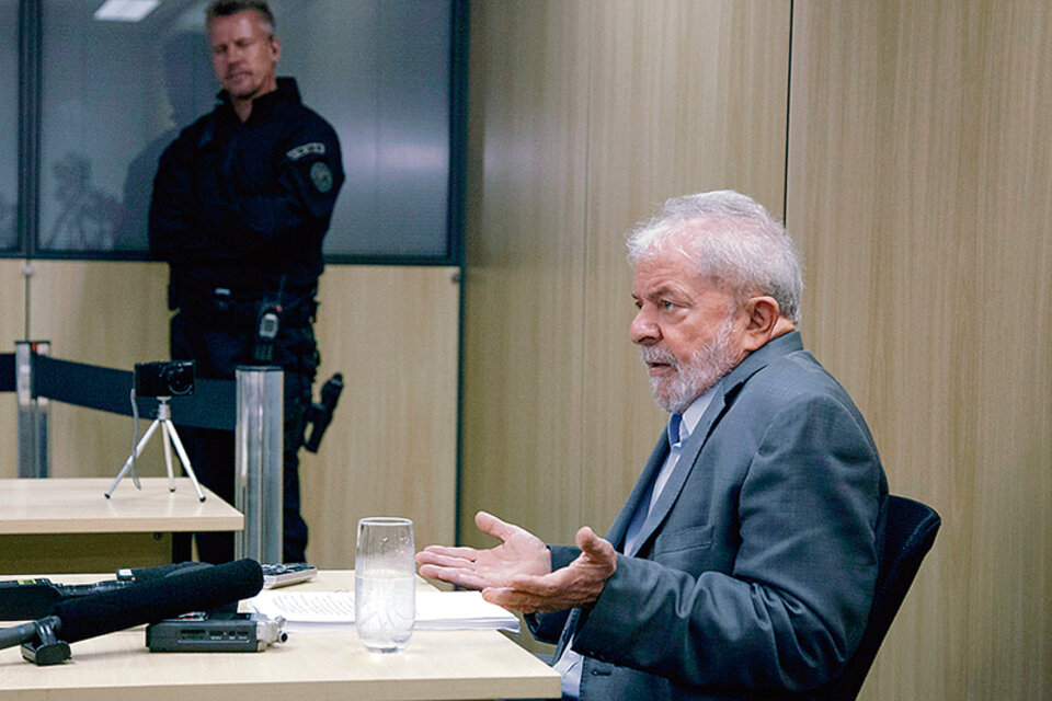 Lula dijo que hoy no piensa en una candidatura. (Fuente: AFP)