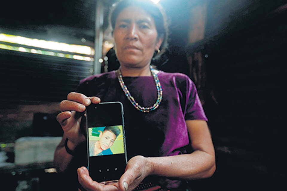 Rigoberta Vázquez, madre de Carlos Gregorio Hernández, otro fallecido preso en Texas el lunes pasado. (Fuente: EFE)