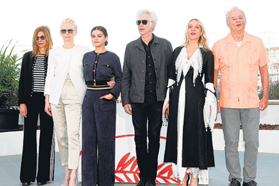 El equipo de The Dead Don’t Die en la alfombra roja del Festival de Cannes.