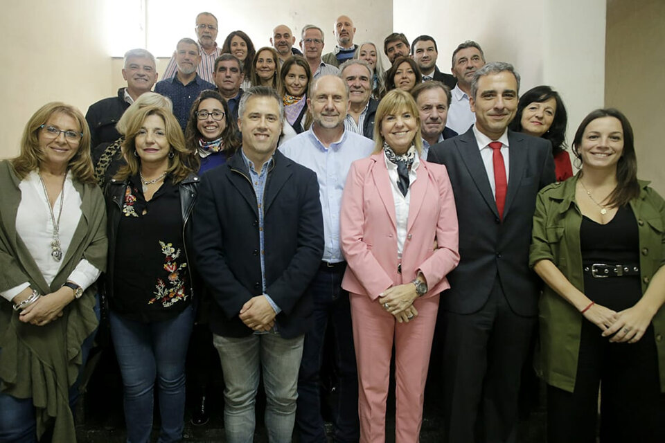 Perotti se reunió esta semana con candidatos a diputados.