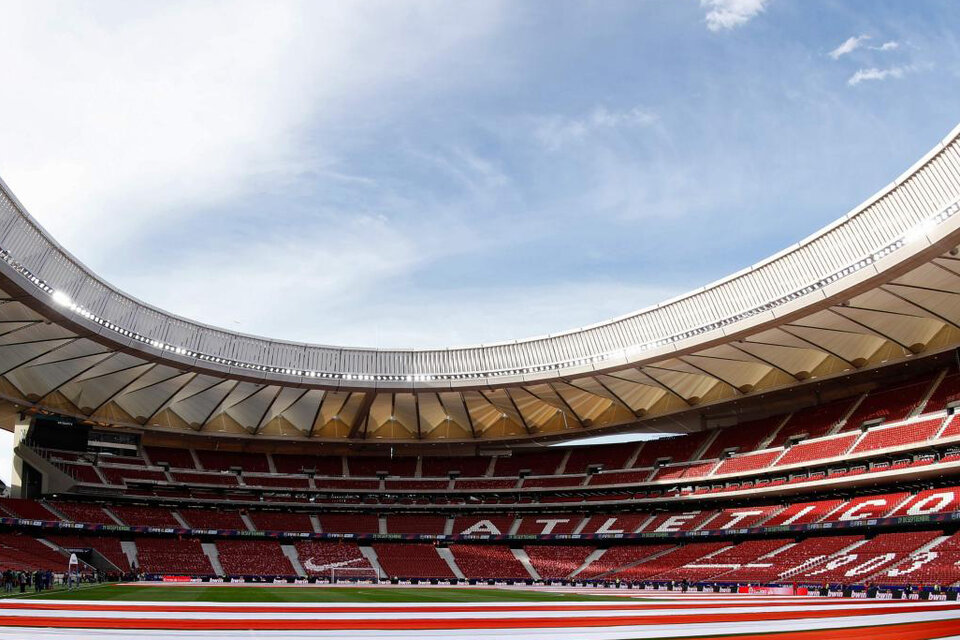El Wanda Metropolitano de Madrid tiene capacidad para 67.829 espectadores. (Fuente: AFP)