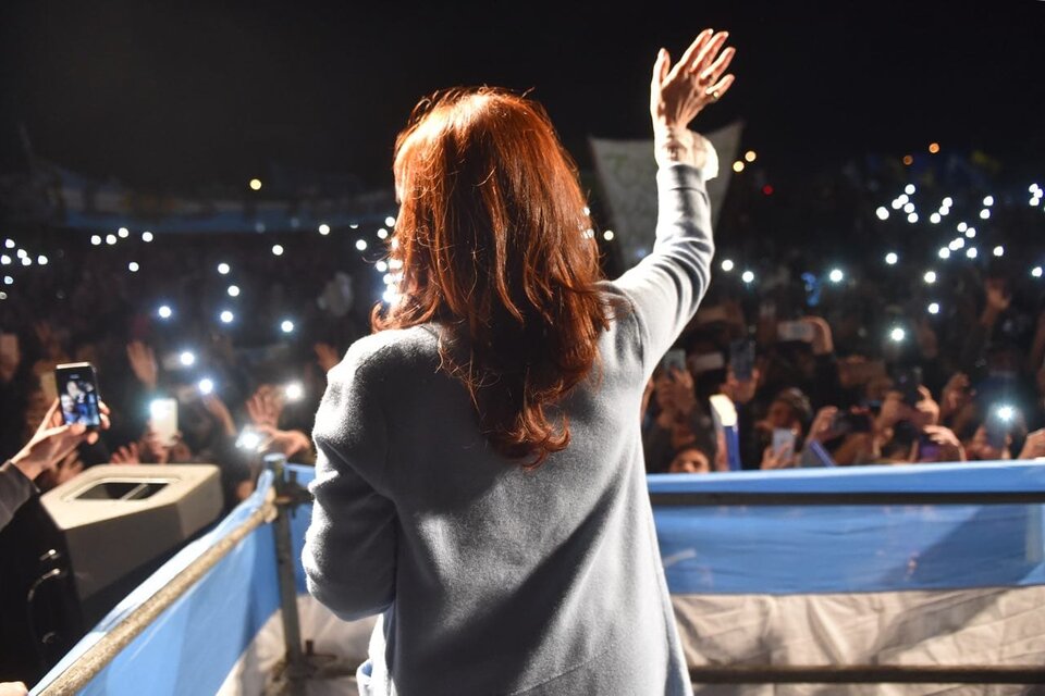 Cristina Kirchner en Rosario.