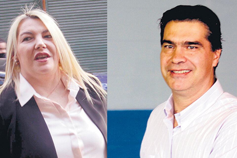 Rosana Bertone y Jorge Capitanich, posibles candidatos al Senado nacional.