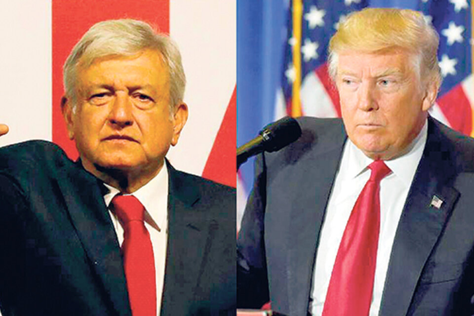 López Obrador y Trump acordaron mandar gendarmes mexicanos a la frontera con Guatemala.