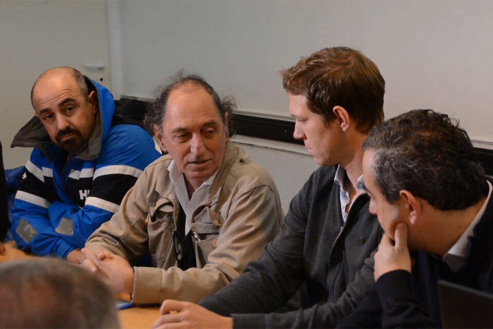 El futuro intendente Javkin ayer en la comisión de Servicios Públicos del Concejo Municipal.