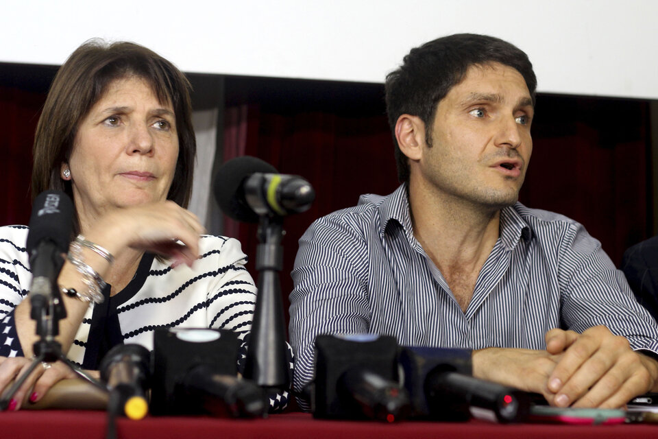 La relación entre Pullaro y Bullrich, síntoma del desarrollo de la campaña. (Fuente: Sebastián Vargas)