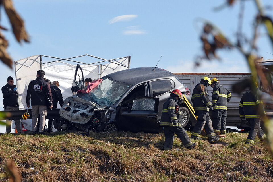 Hubo accidentes propiciados por la niebla matinal.