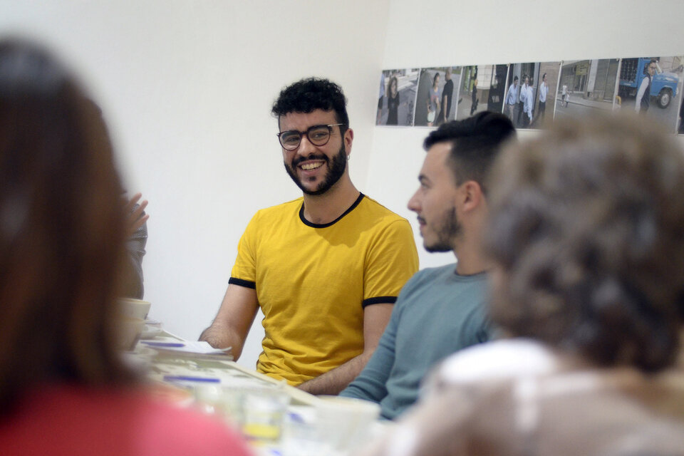 Alberti analiza la construcción del imaginario social en torno a los portadores de VIH. (Fuente: Camila Casero)