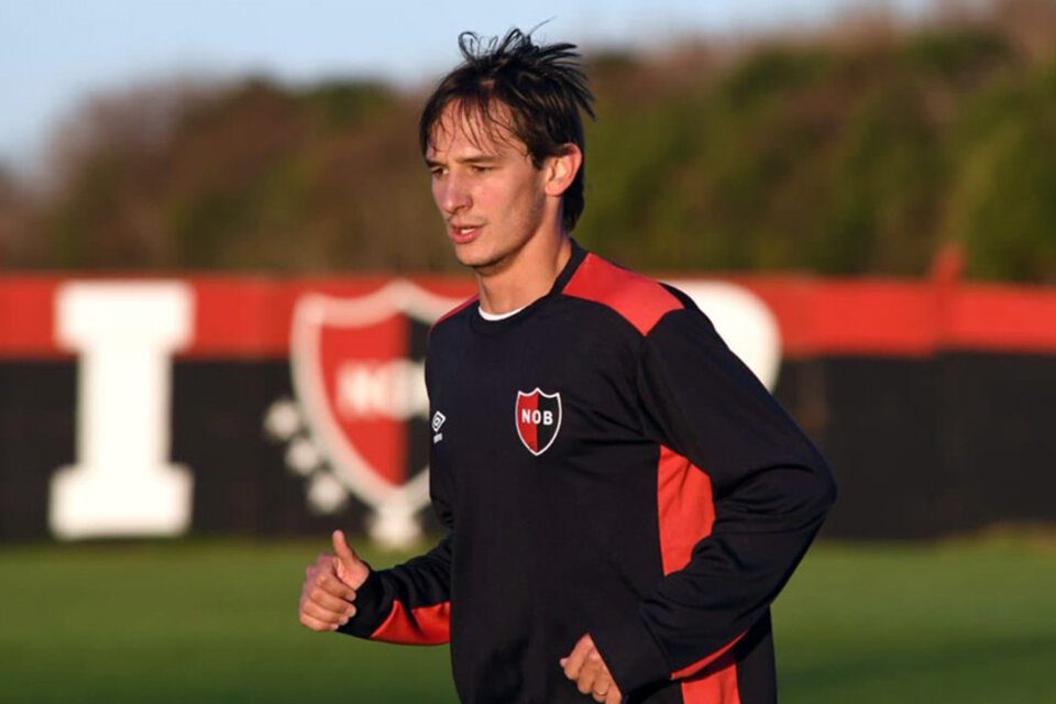 Mariano Bíttolo marcó el gol del amistoso matutino. (Fuente: Prensa de Newell's Old Boys)