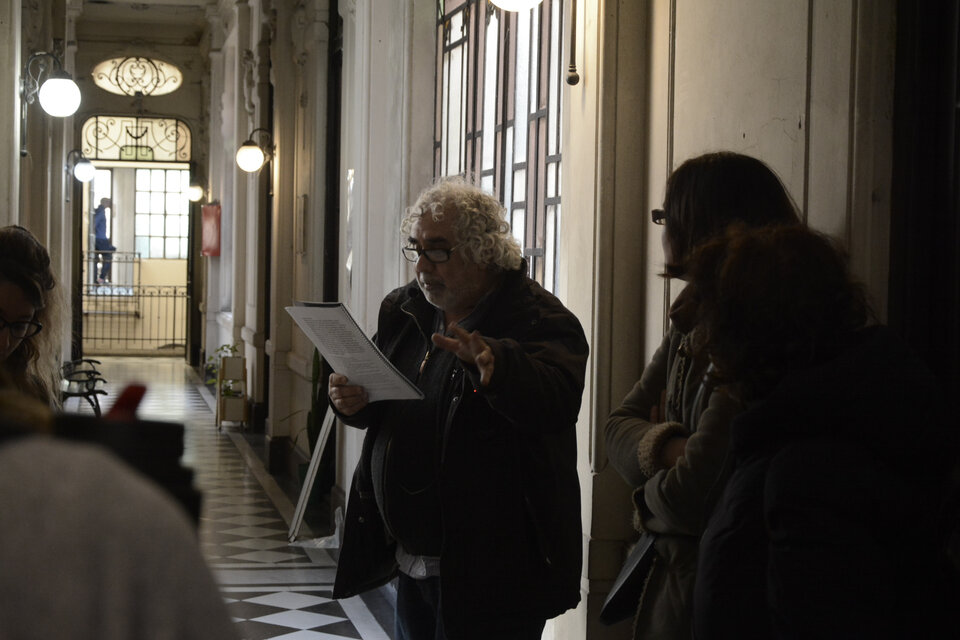 El recorrido se inicia puntual en el pasaje de calle Córdoba. (Fuente: Sebastián Joel Vargas)