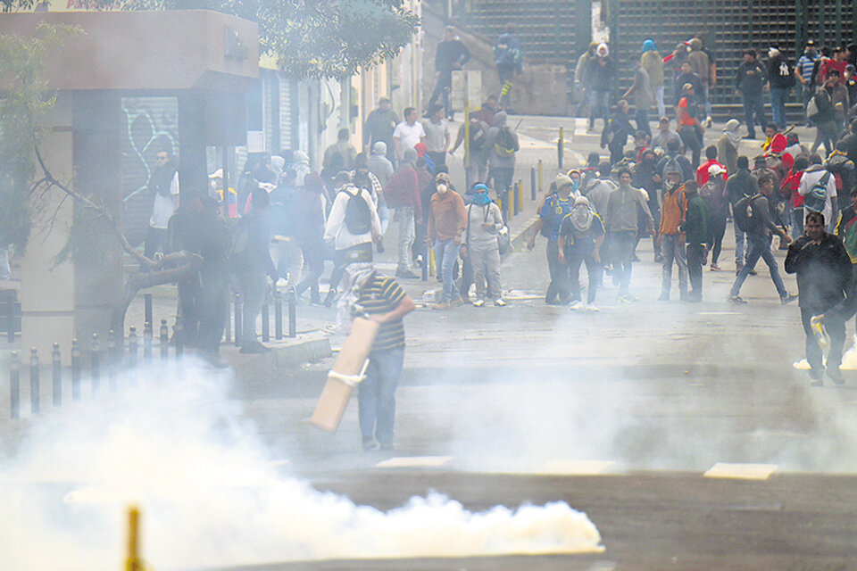 Las protestas comenzaron el jueves tras los anuncios de Lenín Moreno.  (Fuente: AFP)