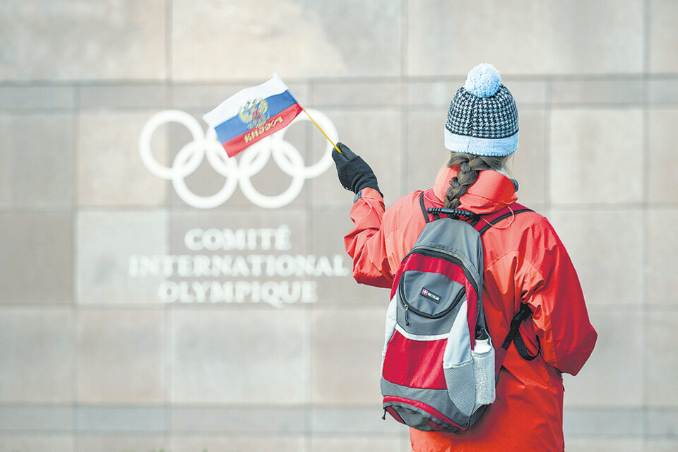 La Agencia Mundial Antidopaje excluyó a los atletas rusos de las competencias internacionales por cuatro años. (Fuente: AFP)
