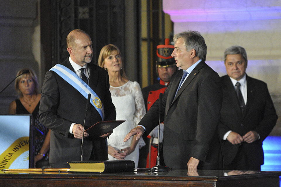 Rubén Michlig, ministro de Gestión Pública, figura clave para Perotti. (Fuente: Eduardo Seval  )