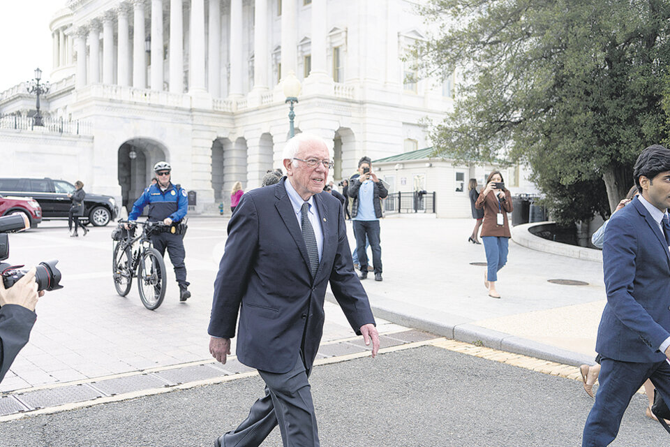El veterano Sanders es el candidato más situado a la izquierda del partido demócrata. (Fuente: AFP)