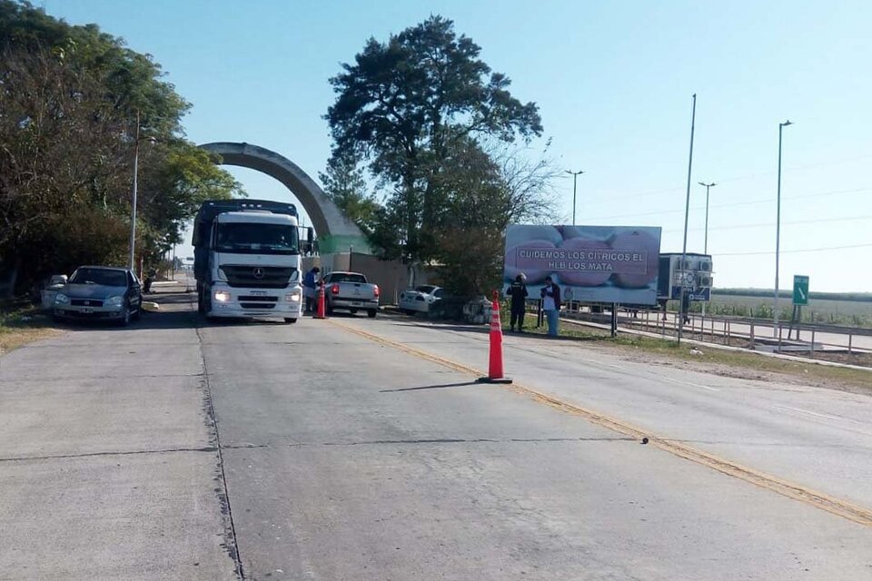 El límite entre las provincias de Santiago del Estero y Tucumán.
