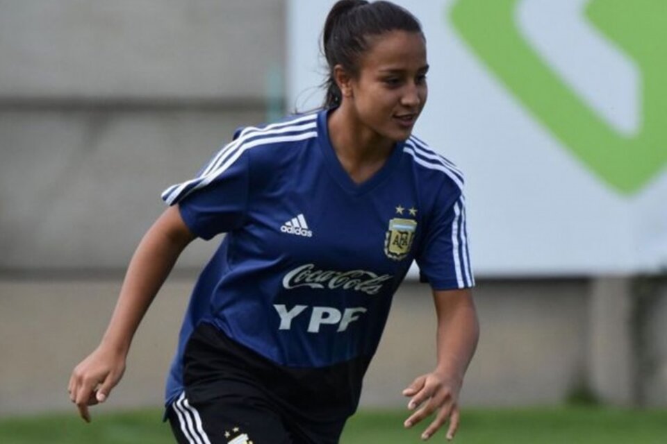 Dalila Ippolito, jugadora de la Selección y UAI Urquiza (Fuente: Prensa AFA)