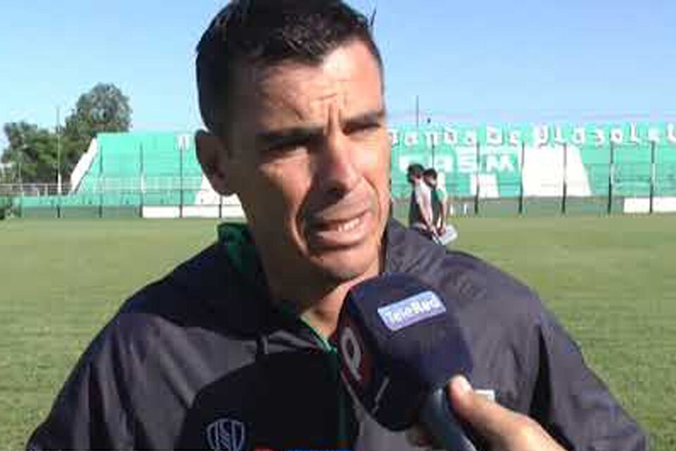 El técnico de San Miguel Gabriel Torres. (Fuente: Imagen de TV)