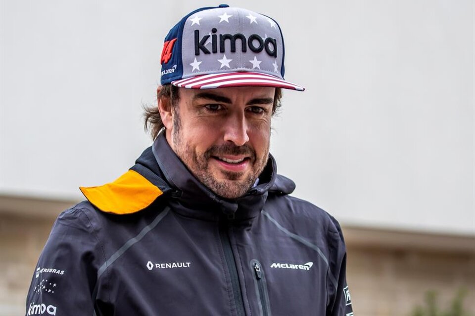 El español Fernando Alonso vuelve a la Fórmula Uno con la escudería Renault. (Fuente: EFE)