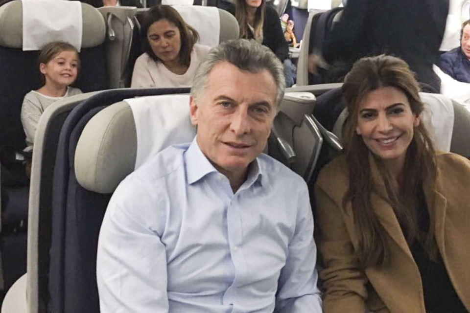 Otro viaje a Europa familiar, en tiempos presidenciales.