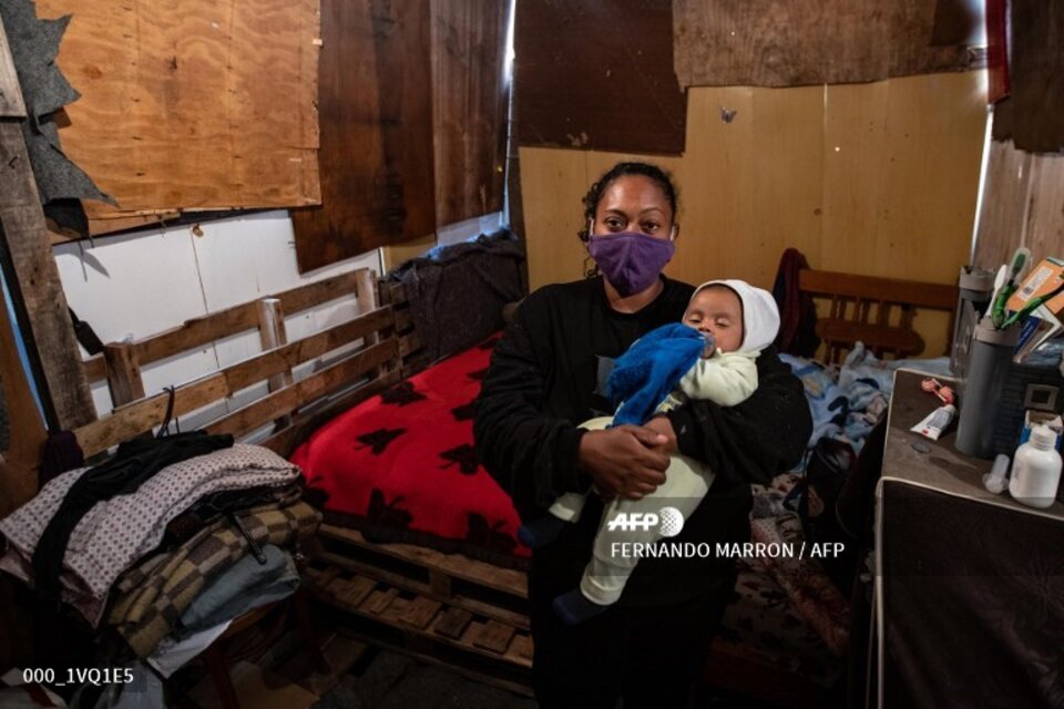 Surgen nuevas favelas por la pandemia en Brasil (Fuente: AFP)