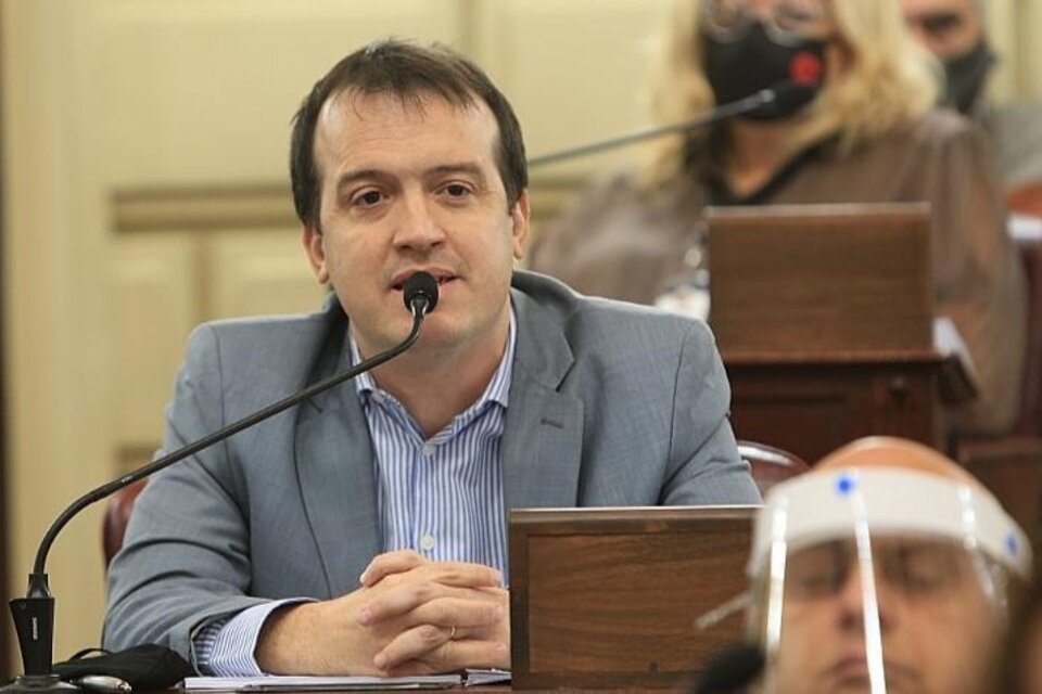 El diputado provincial Joaquín Blanco