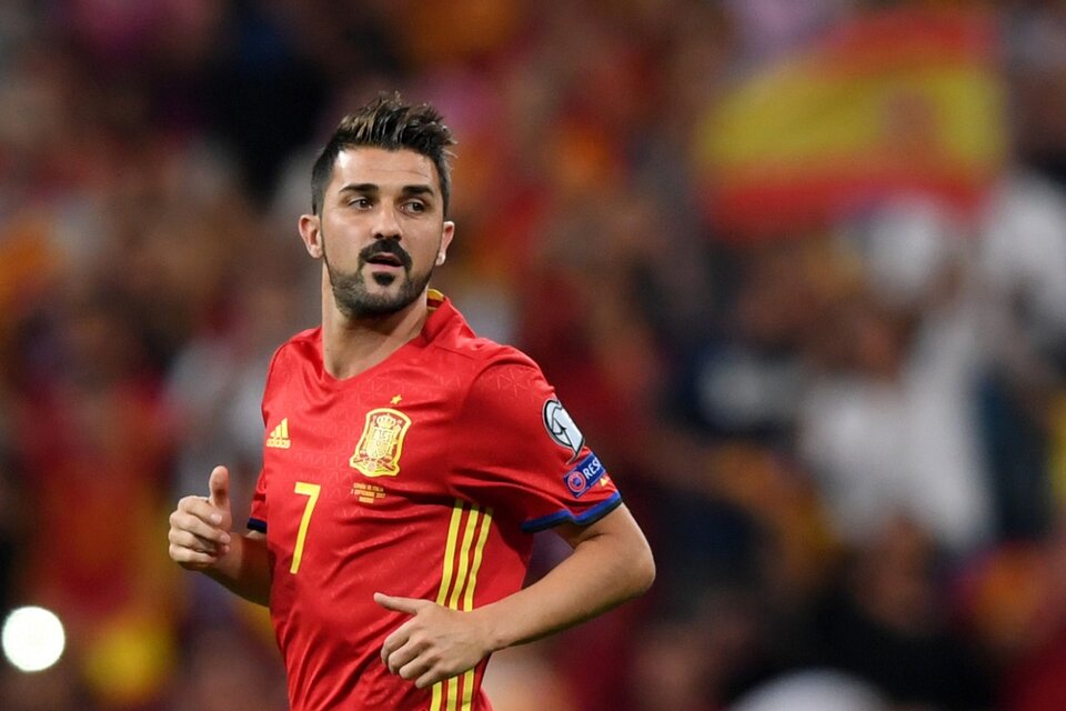 Villa, campeón del mundo con España en 2010. (Fuente: AFP)
