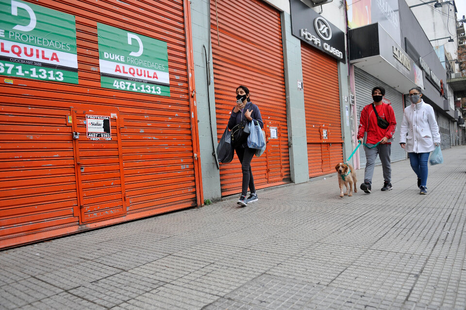 La CTA de los Trabajadores porteña lanzó una campaña por la creación de un un Ingreso Familiar de Emergencia (IFE) para los monotributistas de la Ciudad de Buenos Aires, complementario del que otorgó el gobierno nacional. (Fuente: Sandra Cartasso)