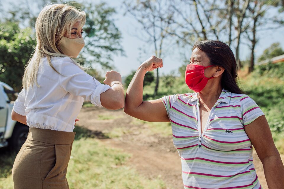 La primera dama acompaña el lanzamiento de la campaña global “Mujeres rurales, mujeres con derechos” impulsada por la Organización de las Naciones Unidas para la alimentación y la Agricultura (FAO).