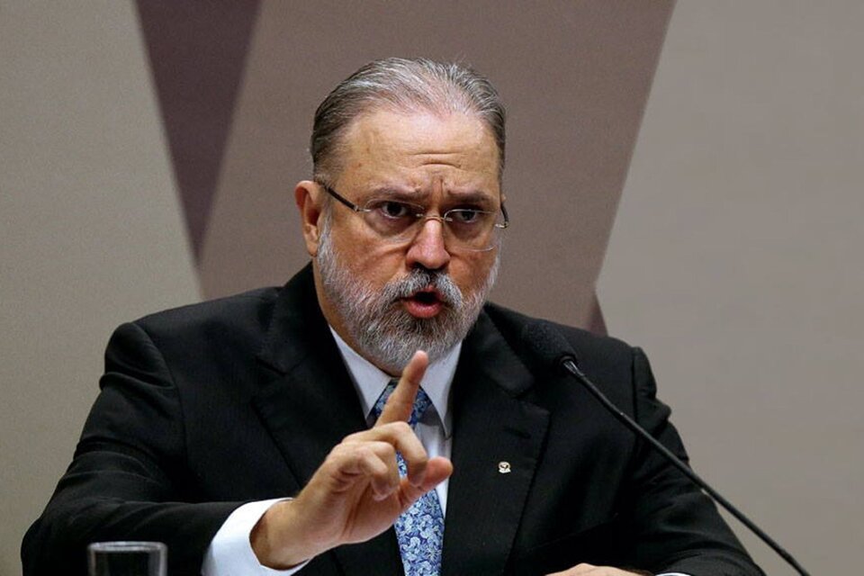 Augusto Aras, procurador general nombrado por Bolsonaro.  (Fuente: AFP)