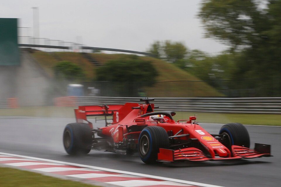 Vettel y un rendimiento con el que se asemeja a su mejor versión. (Fuente: AFP)