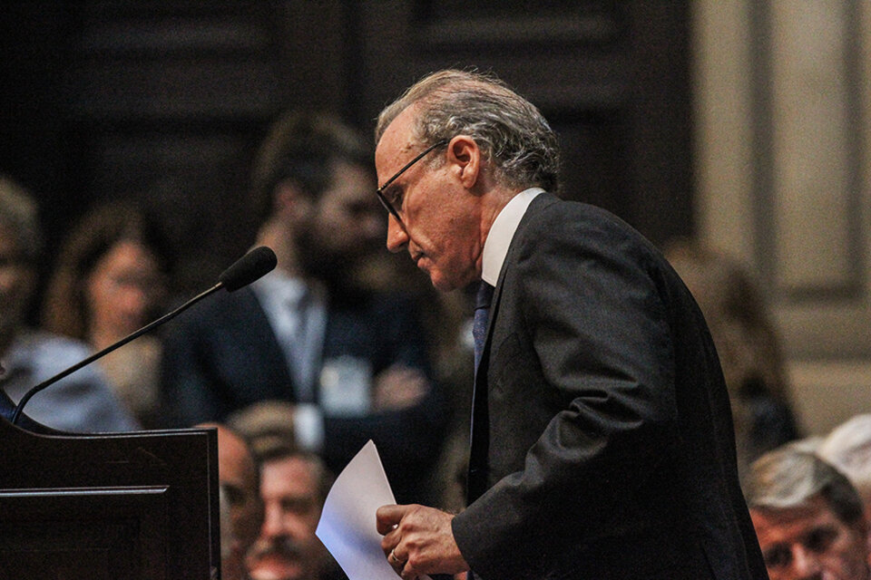 Carlos Rosenkrantz, presidente de la Corte Suprema. (Fuente: Bernardino Avila)