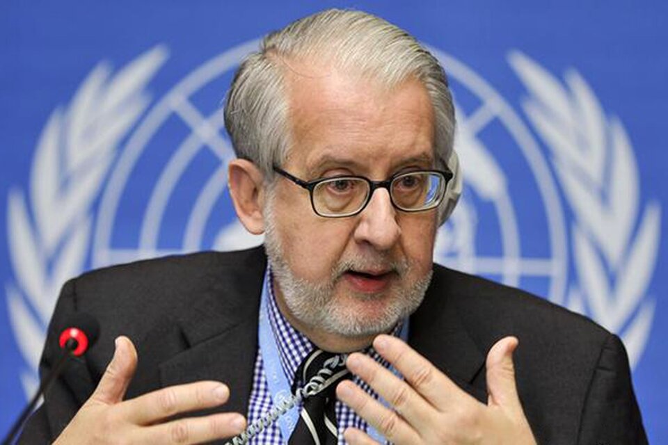 Paulo Sergio Pinheiro, embajador.  (Fuente: AFP)