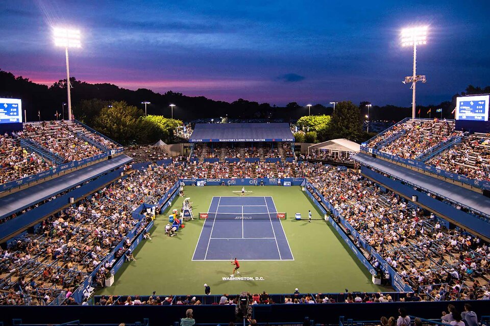 El torneo de Washington marca el inicio de la gira norteamericana sobre cemento. (Fuente: Prensa ATP)