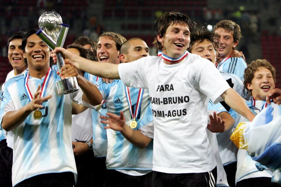 A 15 años de un logro histórico, el primer título de Messi con la camiseta argentina. (Fuente: AFP)