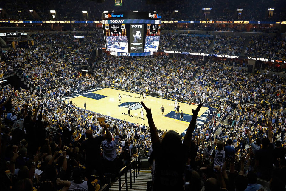 Un estadio lleno, una imagen que se extrañará en la nueva normalidad de la NBA. (Fuente: AFP)