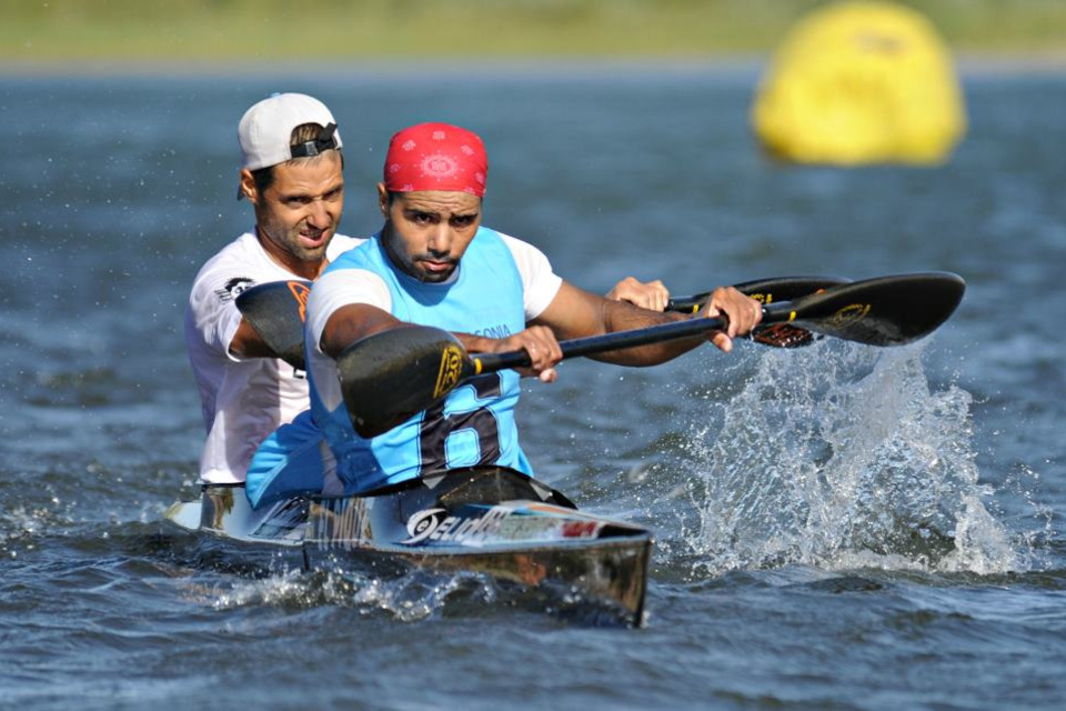 Néstor Pinta es un destacado palista y funcionario de deportes en Carmen de Patagones.