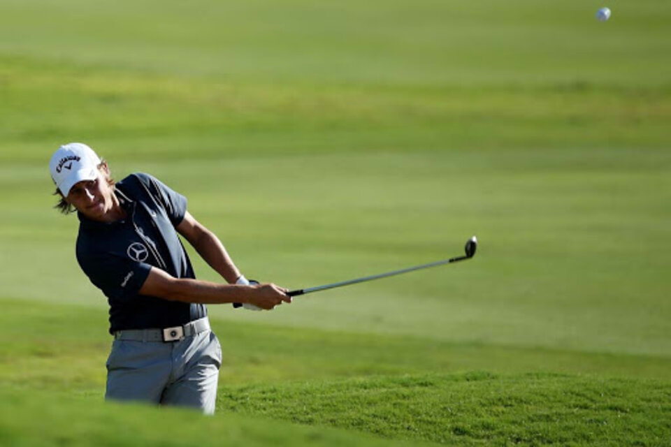 El golfista Emiliano Grillo quedó a cuatro golpes de la cima (Fuente: AFP)