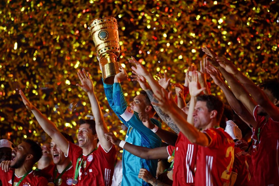 ¿A quién le ganó el Bayern Múnich la Copa de Alemania? (Fuente: AFP)