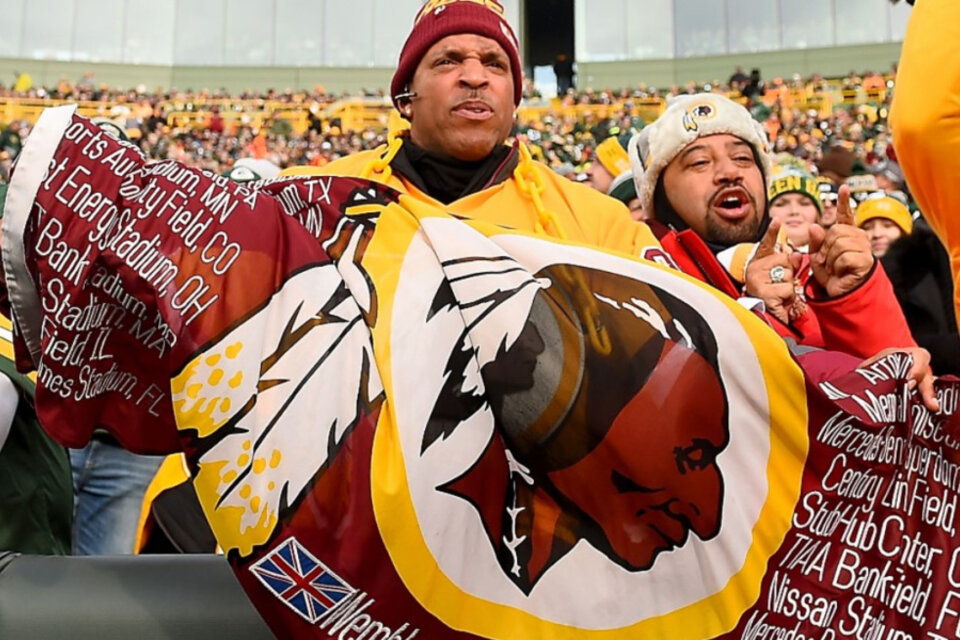El nombre y el logo del equipo de Washington está considerado racista. (Fuente: AFP)